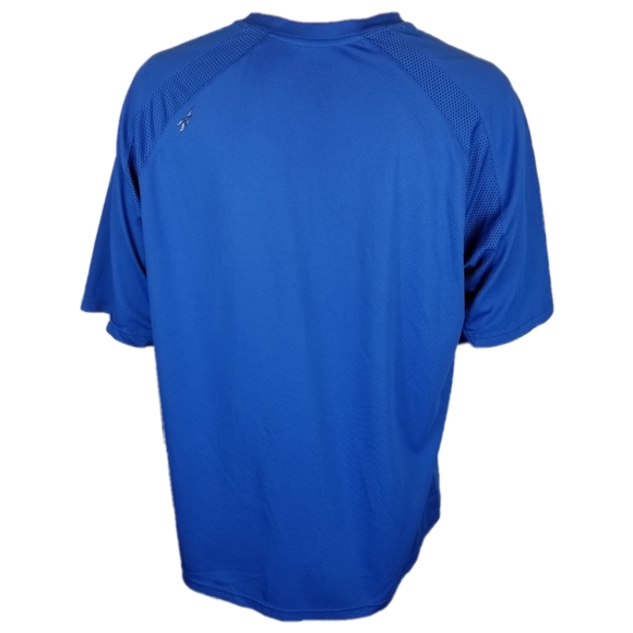 Reebok Mens Compression Shirt Sz 2XL Blue Stretch - Picture 5 of 9
